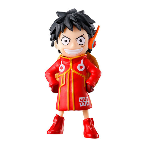 One Piece Onepi No Mi No.17 naval bat Complete Set Capsule Figure Mini Toy Gasha