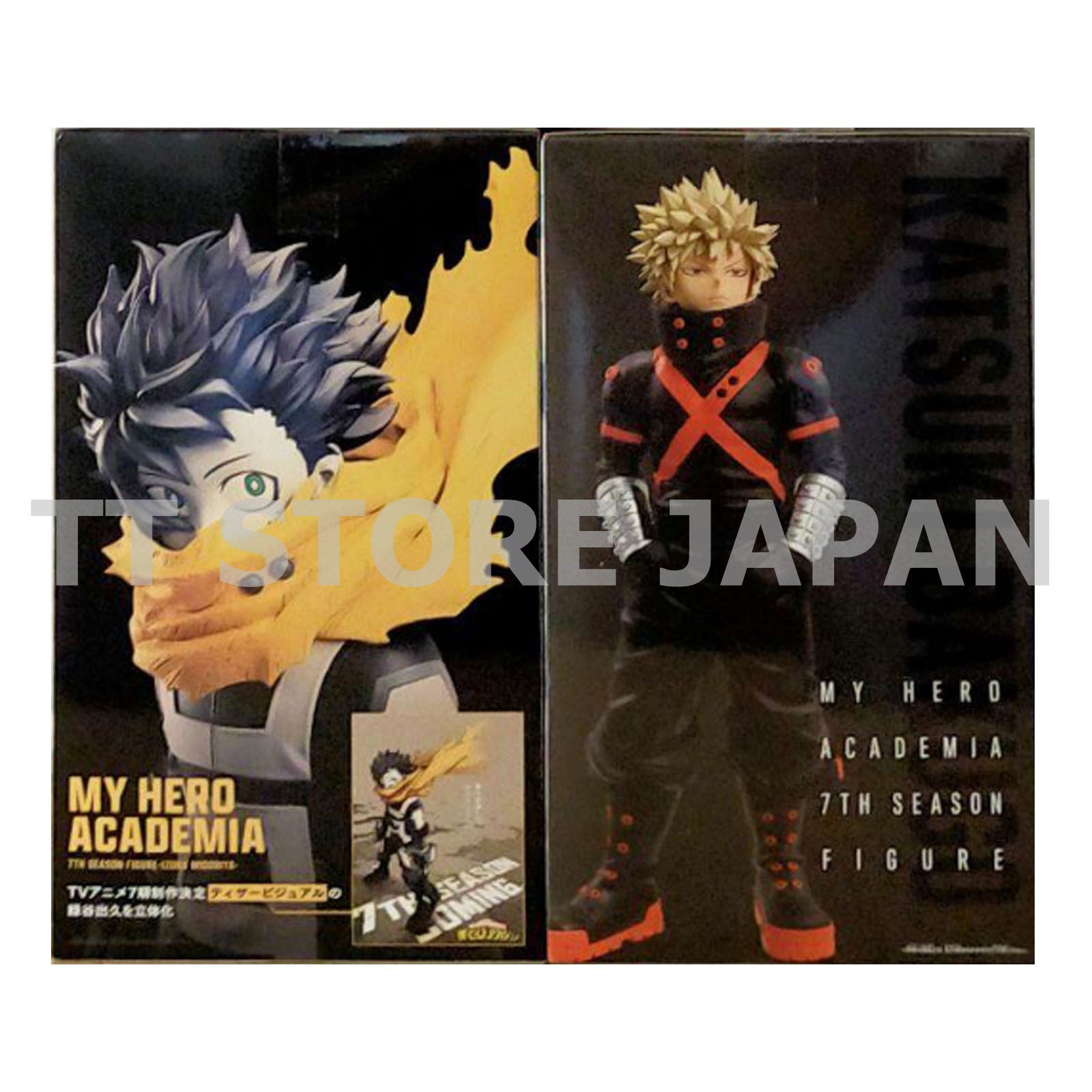 My Hero Academia Figure Izuku Midoriya Katsuki Bakugo Set 7th Season Deku MHA