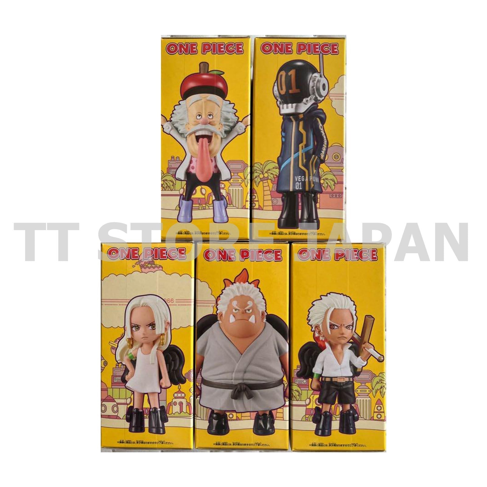 One Piece World Collectable Figure WCF Egg Head 4 vol.4 Complete Set Banpresto