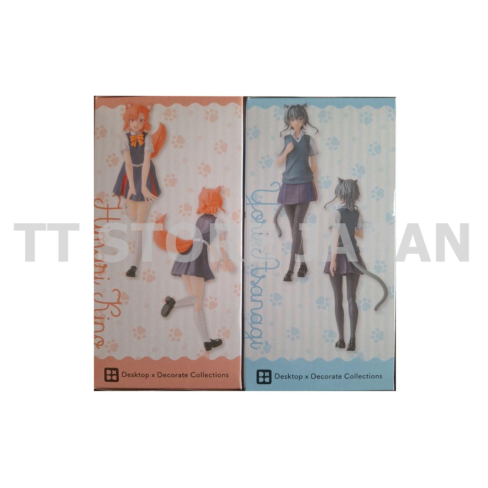 Whisper Me a Love Song Figure Himari Kino Yori Asanagi Set Desktop Decorate SEGA