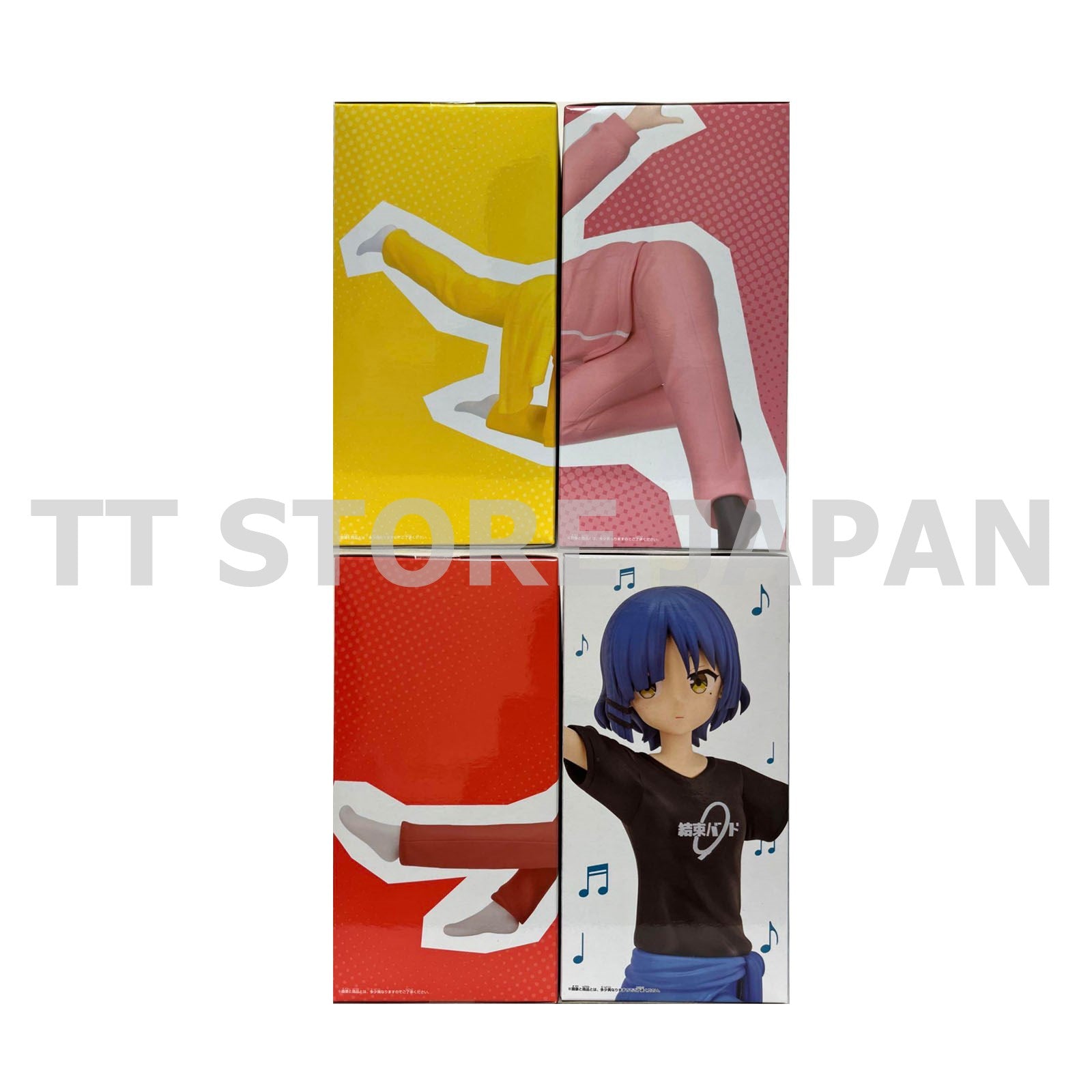 Bocchi the Rock Figure Hitori Goto Nijika Ijichi Ryo Yamada Ikuyo Kita Set vol.2