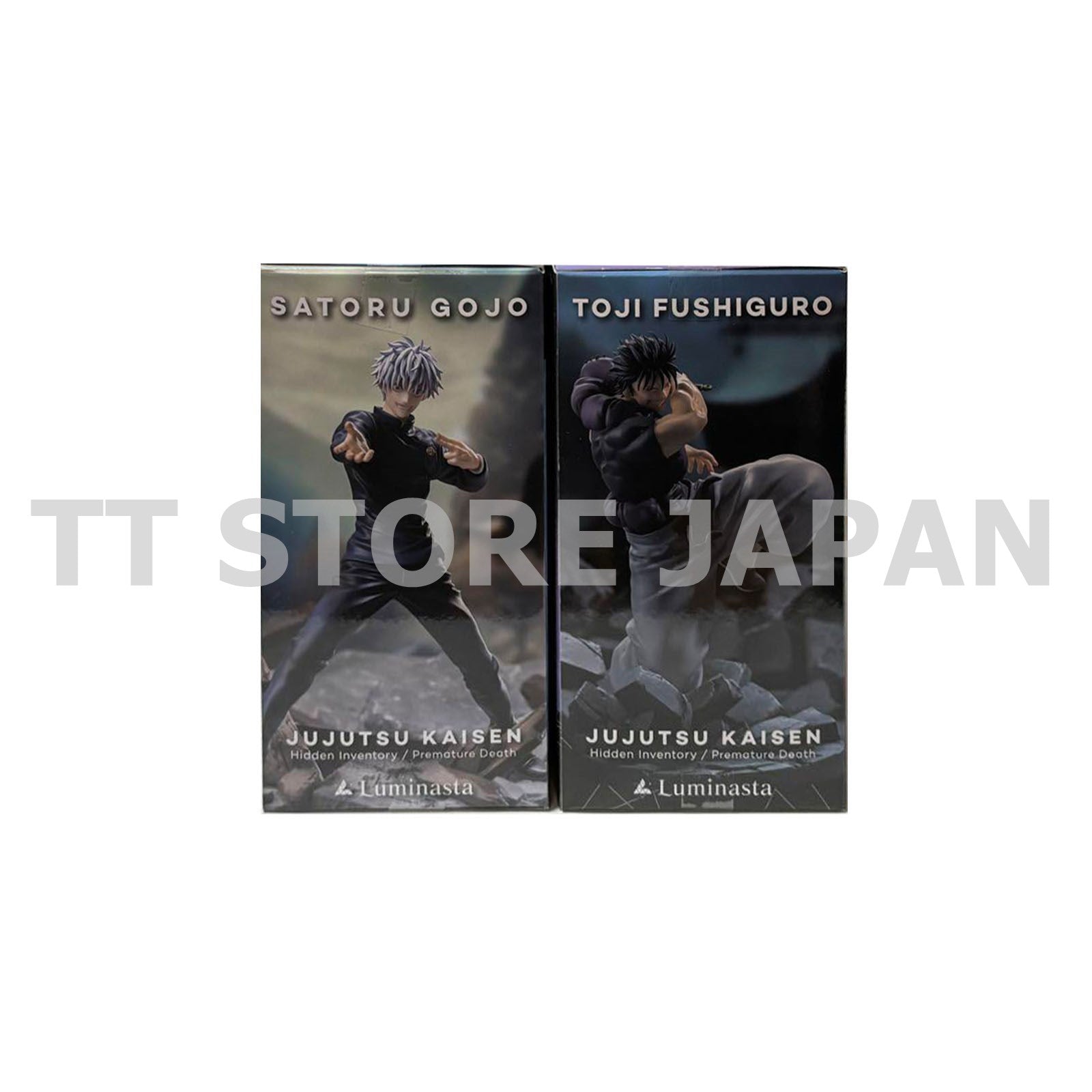 Jujutsu Kaisen Figure Satoru Gojo Toji Fushiguro Set Luminasta Kaigyoku