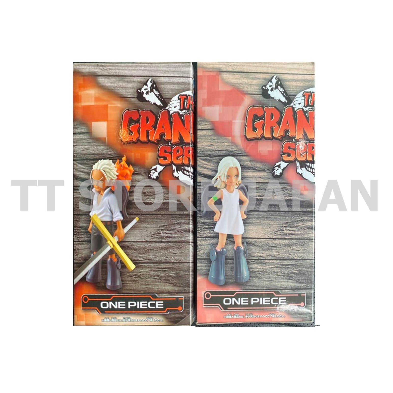 One Piece Figure S-Snake S-Hawk Set Dxf Grandline Series Banpresto