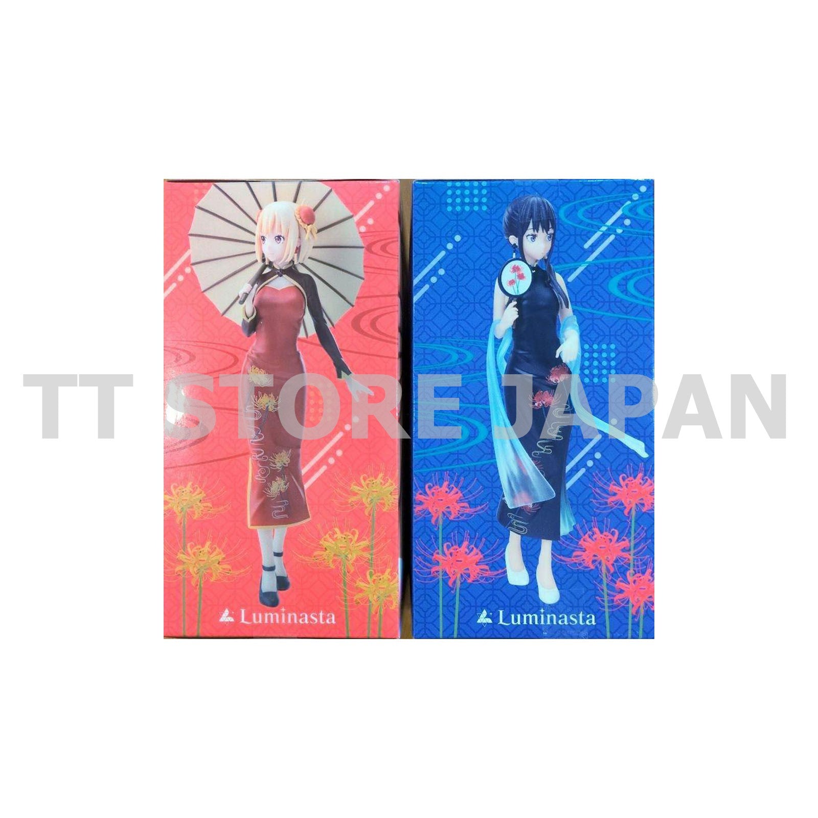 Lycoris Recoil Figure Chisato Nishikigi Takina Inoue Set Luminasta China Style
