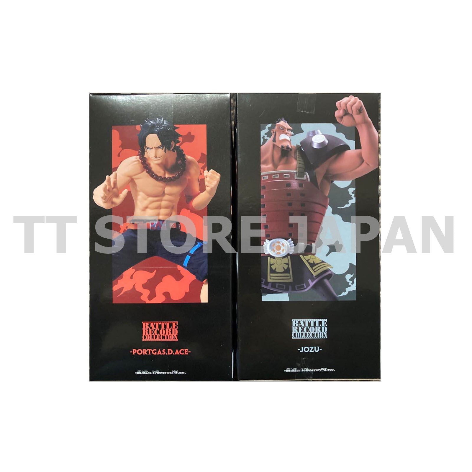 One Piece Figure PORTGAS.D.ACE JOZU Set BATTLE RECORD COLLECTION New Japan
