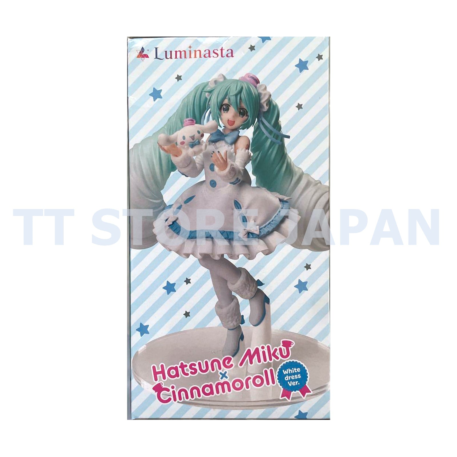 Hatsune Miku Series Luminasta Figure Hatsune Miku x Cinnamoroll White Dress SEGA