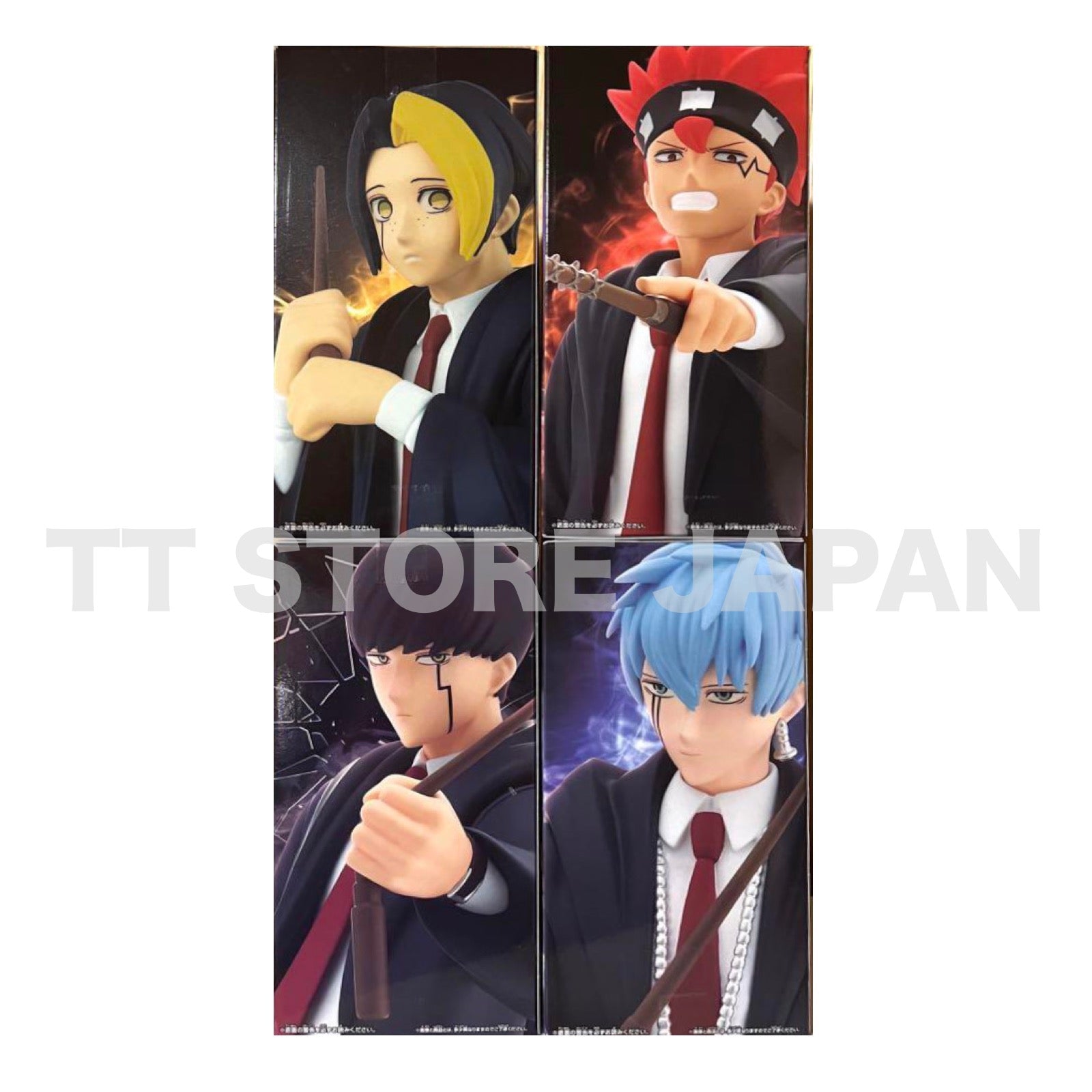 MASHLE DXF Figue Mash Burnedead Lance Crown Finn Ames Dat Barrett Set Banpresto
