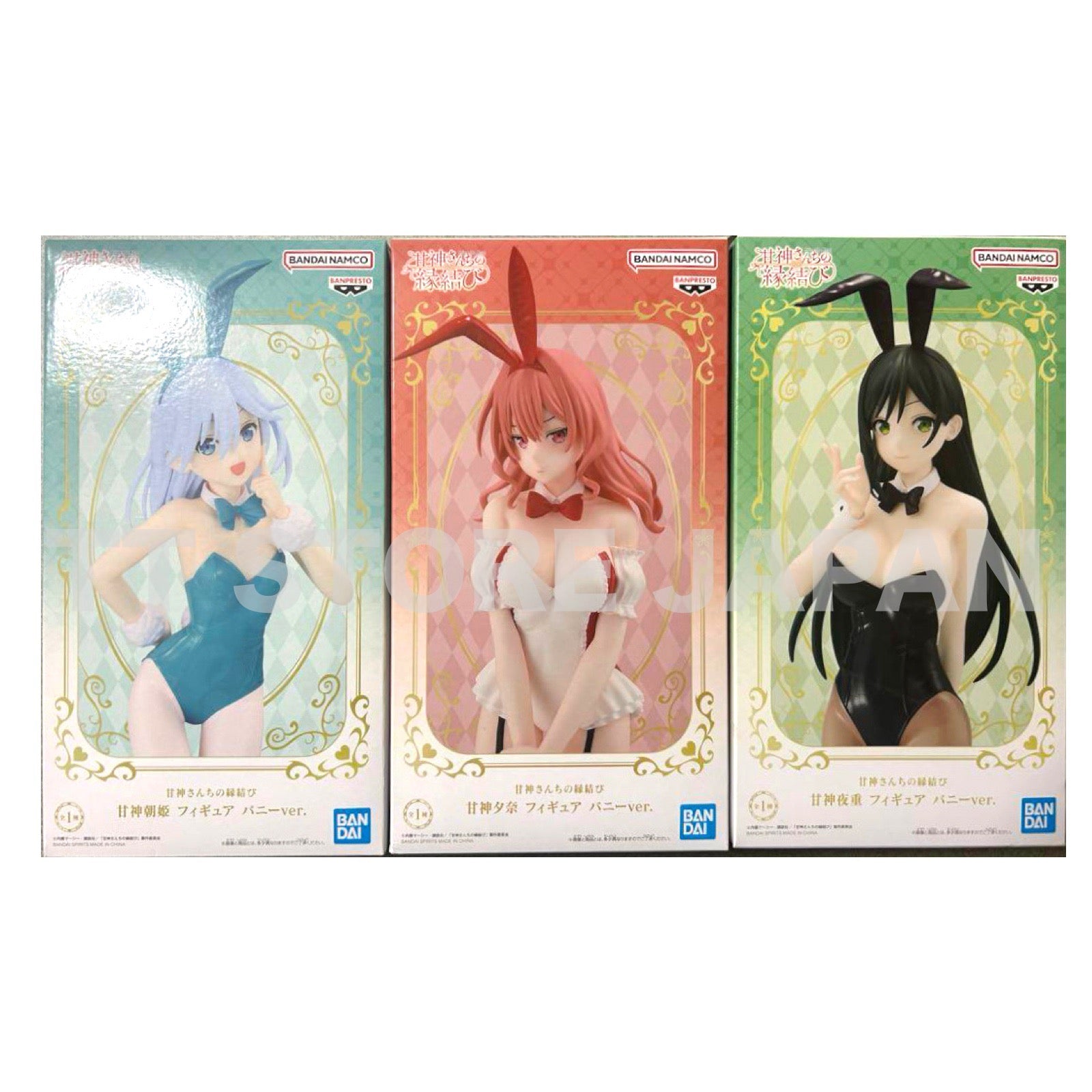 Tying the Knot with an Amagami Sister Figure Yae Yuna Asahi Set Bunny ver.