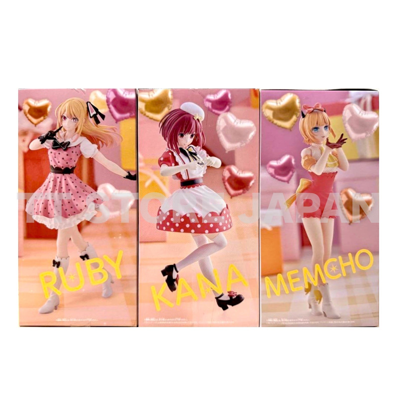 Oshi no ko Figure Ruby Kana Arima MEM Cho Set POP IN 2 ver. New