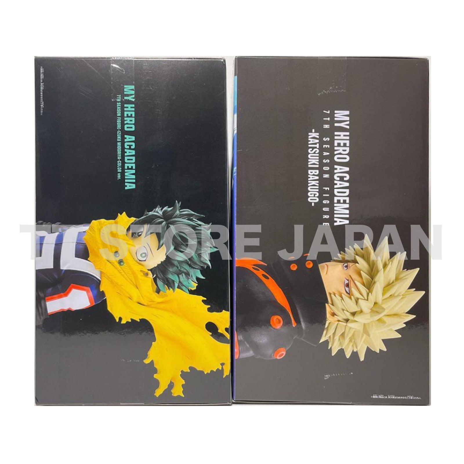 My Hero Academia 7th Season Figure Izuku Midoriya Katsuki Bakugo Set Color ver