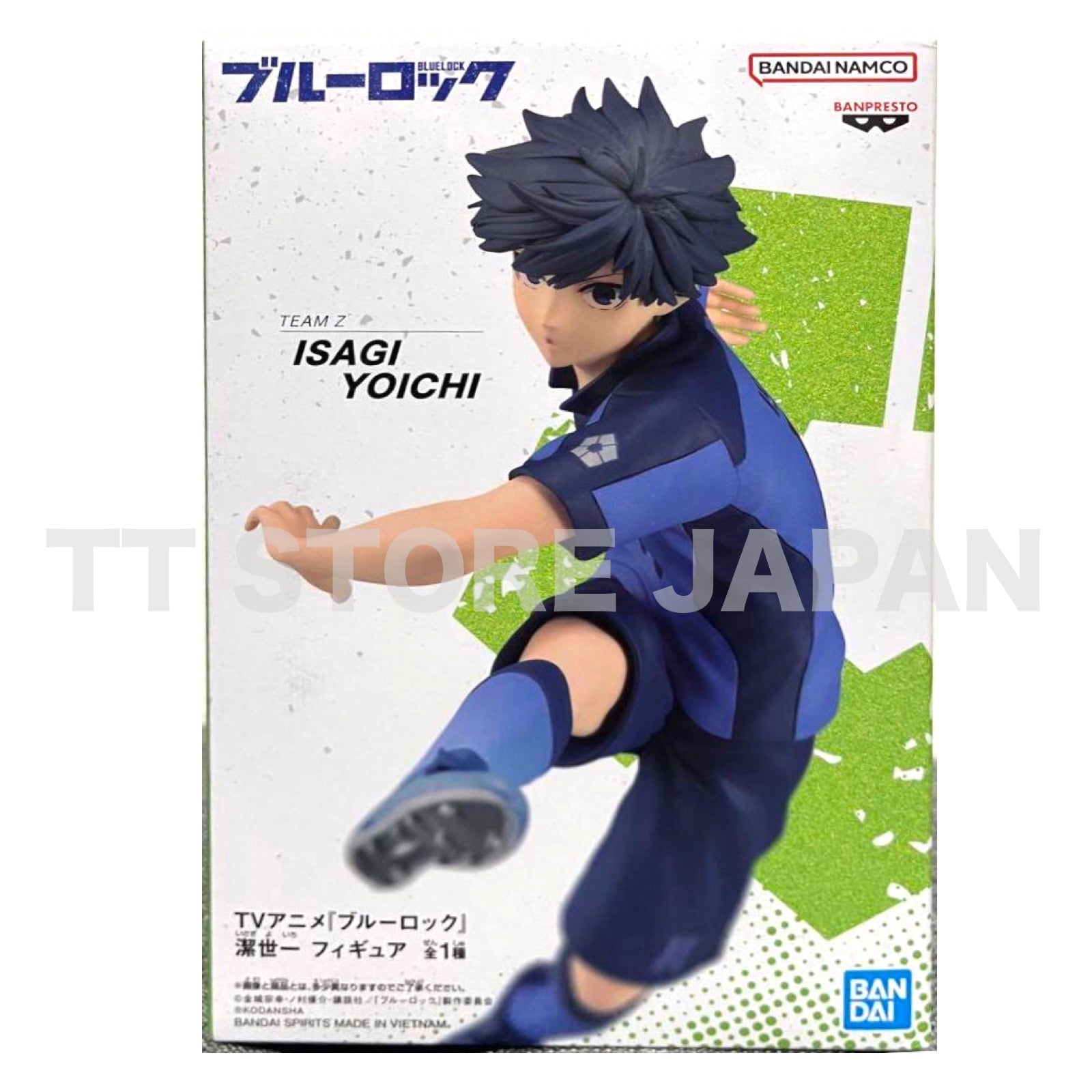 BLUE LOCK Figure Yoichi Isagi Football TV Anime BANPRESTO