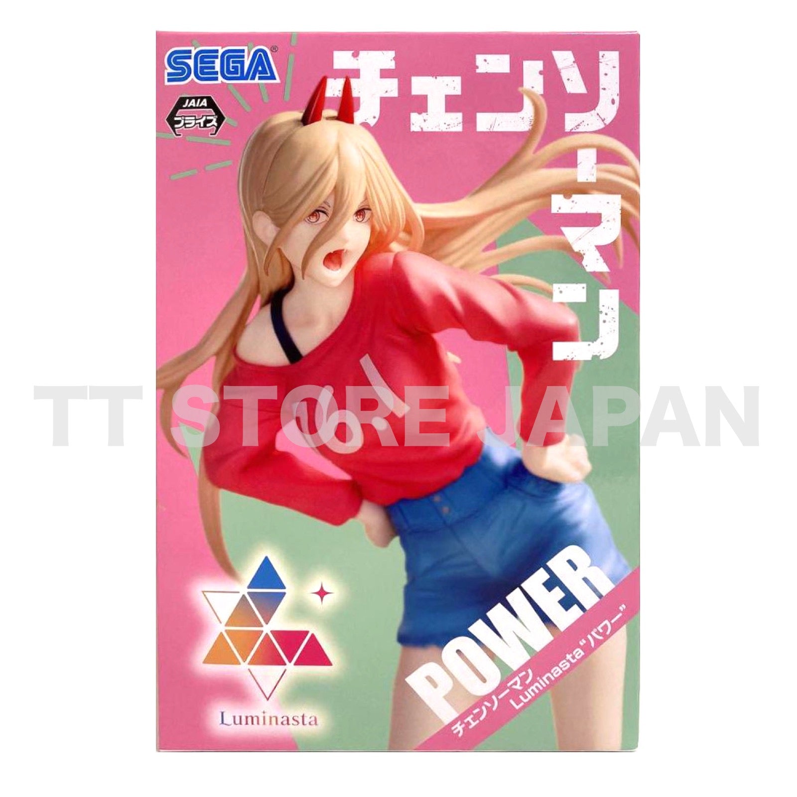 Chainsaw Man Power Meowy Figure Luminasta SEGA New Powy Devil Hunter