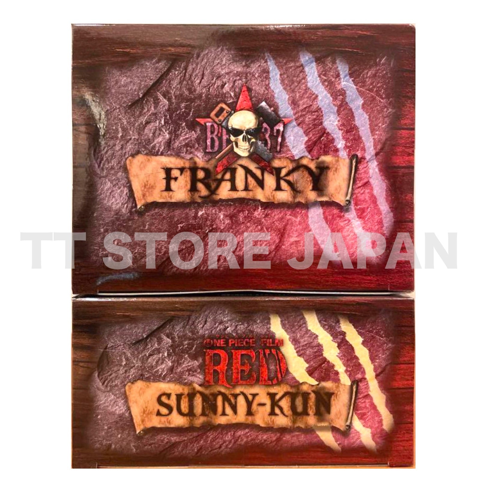 ONE PIECE DXF Figure Franky Sunny Set THE GRANDLINE MEN Vol.12 FILM RED