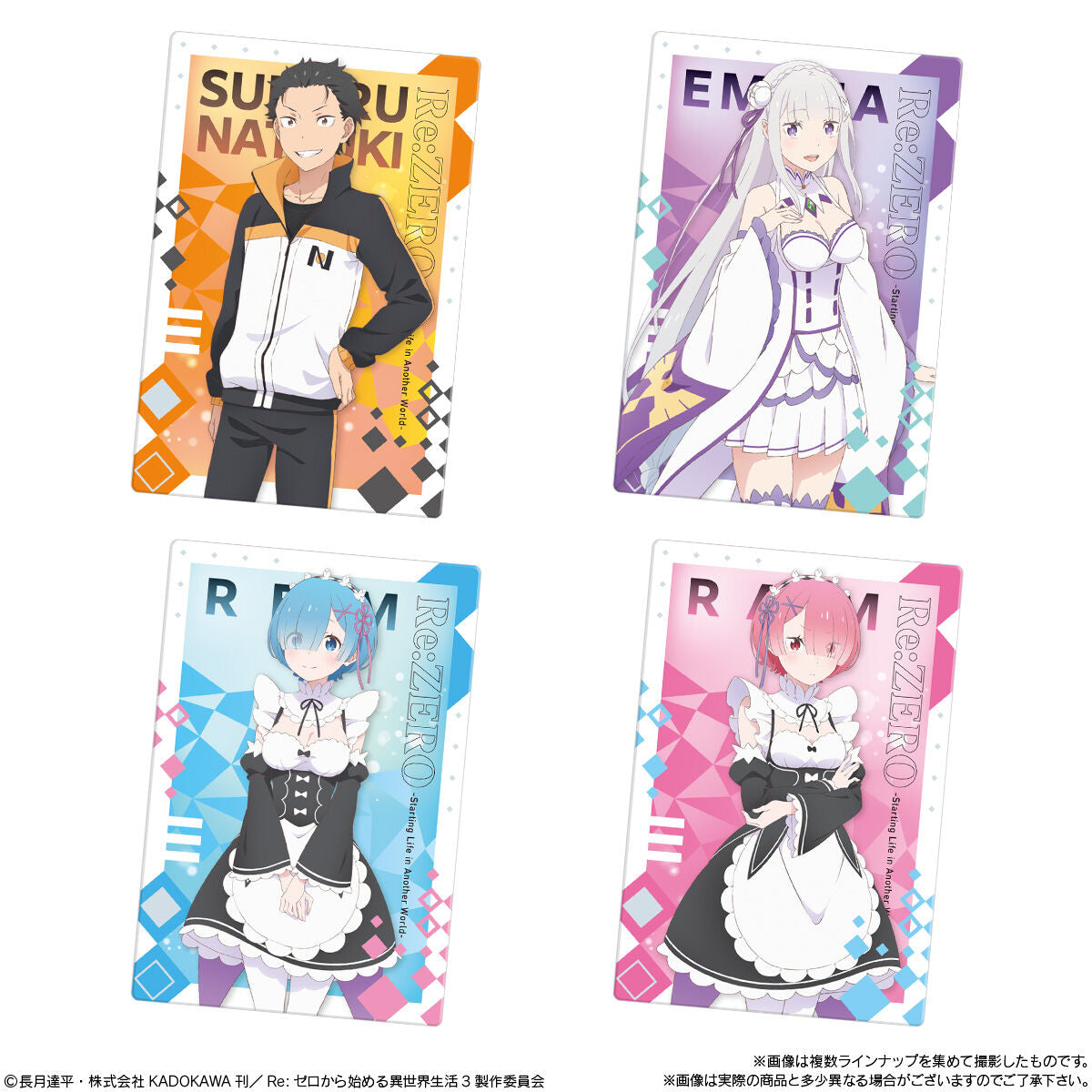 Re Zero Starting Life in Another World Wafer Card vol.5 20 Packs Set Box Bandai