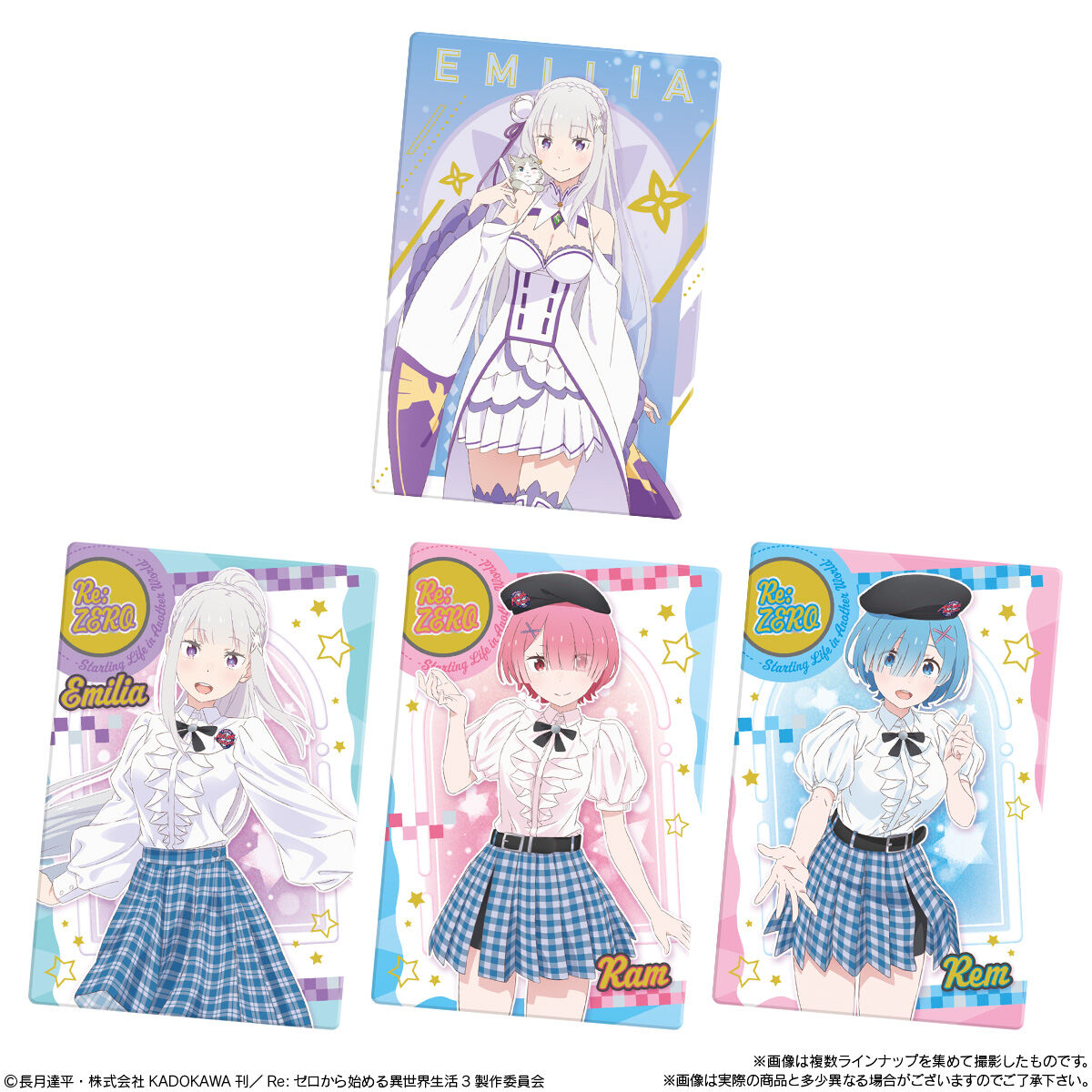 Re Zero Starting Life in Another World Wafer Card vol.5 20 Packs Set Box Bandai