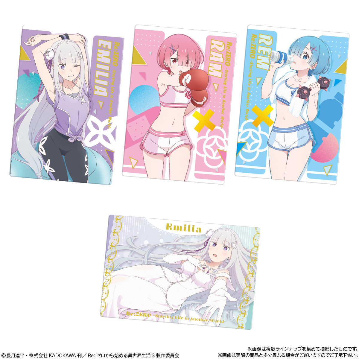 Re Zero Starting Life in Another World Wafer Card vol.5 20 Packs Set Box Bandai