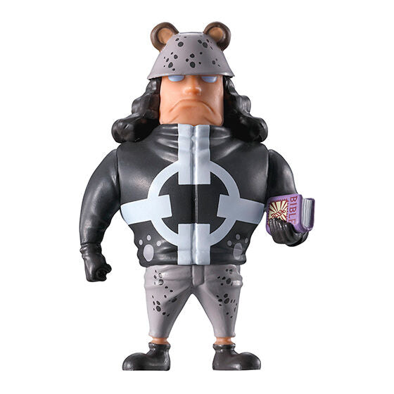 One Piece Onepi No Mi No.17 naval bat Complete Set Capsule Figure Mini Toy Gasha