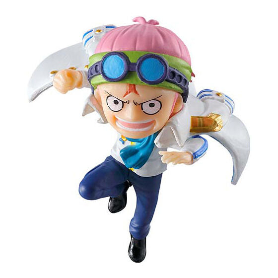 One Piece Onepi No Mi No.18 naval bat Complete Set Capsule Figure Mini Toy Gasha