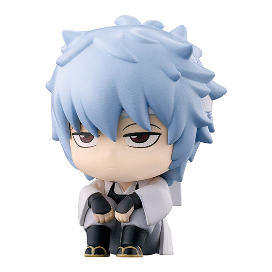 Gintama Capsule Toy Mini Figure Machiboke Joui War All 4 Types Complete Set