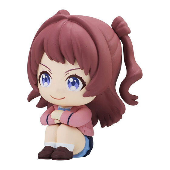 Gakuen Idolmaster Capsule Toy Mini Figure Machiboke Saki Temari Kotone Hiro Set