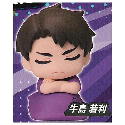 Haikyu Capsule Toy Onemutan vol.2 Complete Set Sleeping Mini Figure Haikyuu