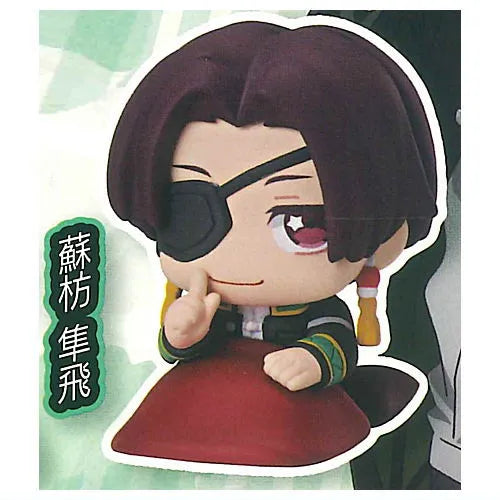 Wind Breaker Capsule Toy Mini Figure Onemutan Complete Set Sleeping Mascot