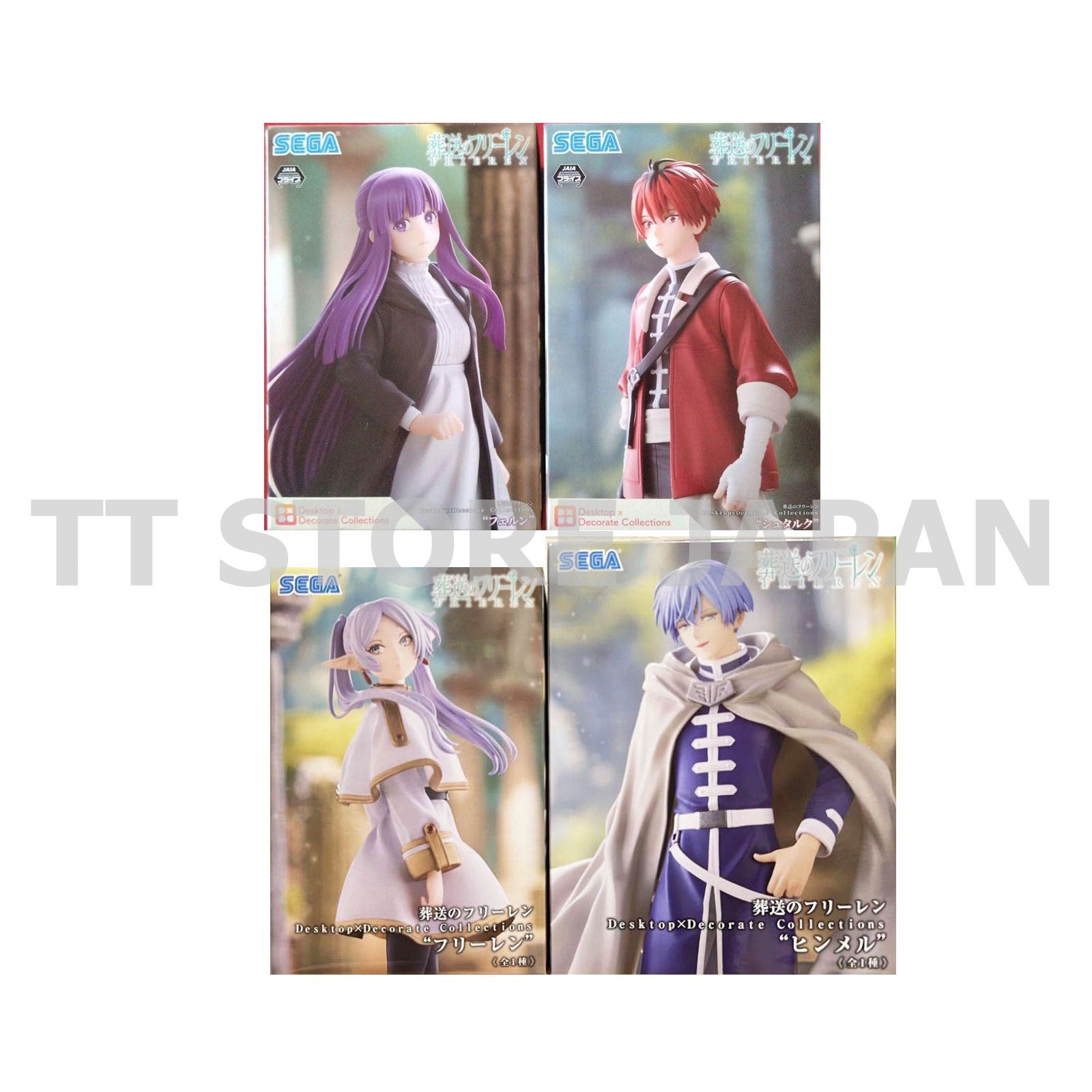 Frieren Beyond Journey's End Figure Himmel Fern Stark Set Desktop Decorate