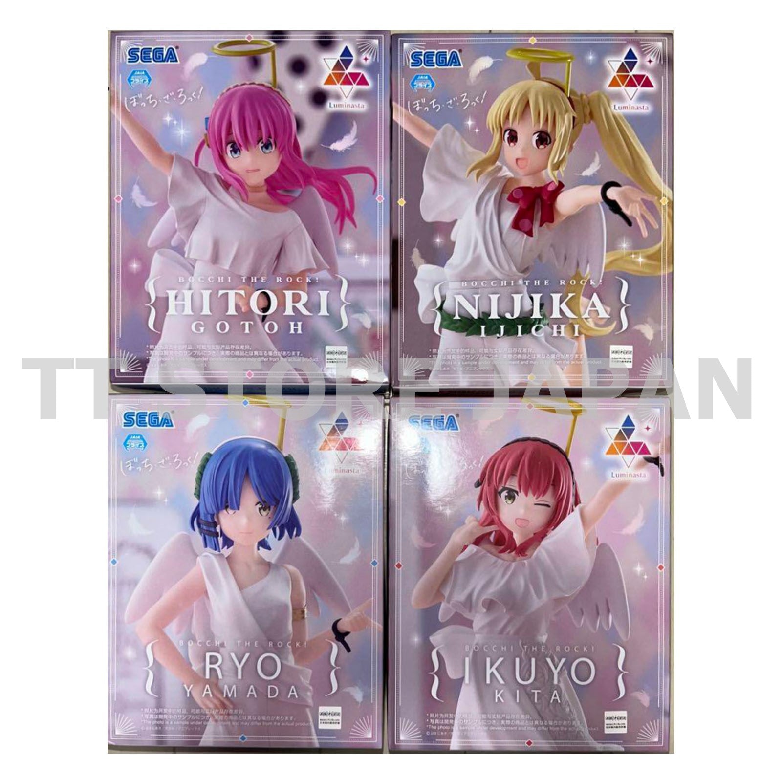 Bocchi The Rock Figure Hitori Goto Ikuyo Kita Nijika Ijichi Ryo Yamada Luminasta