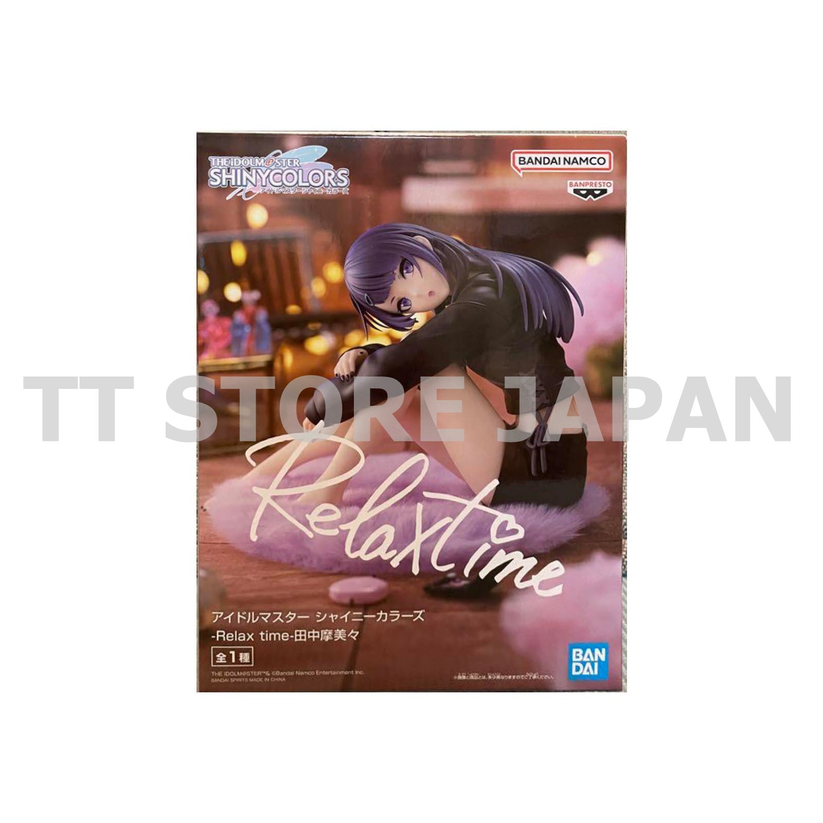 THE IDOLM@STER Idol Master Mamimi Tanaka Figure Relax time Banpresto