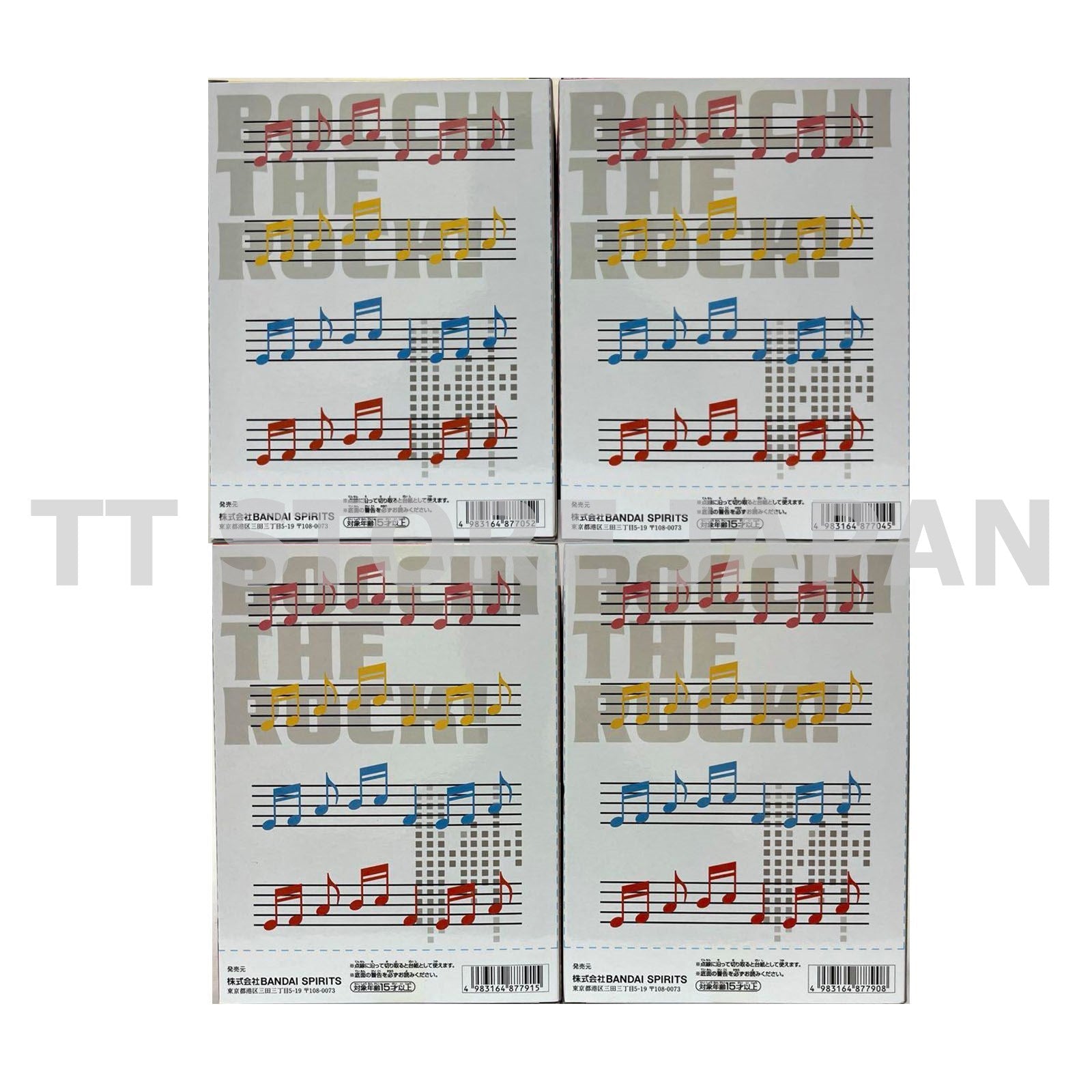 Bocchi the Rock Figure Hitori Goto Nijika Ijichi Ryo Yamada Ikuyo Kita Set vol.2