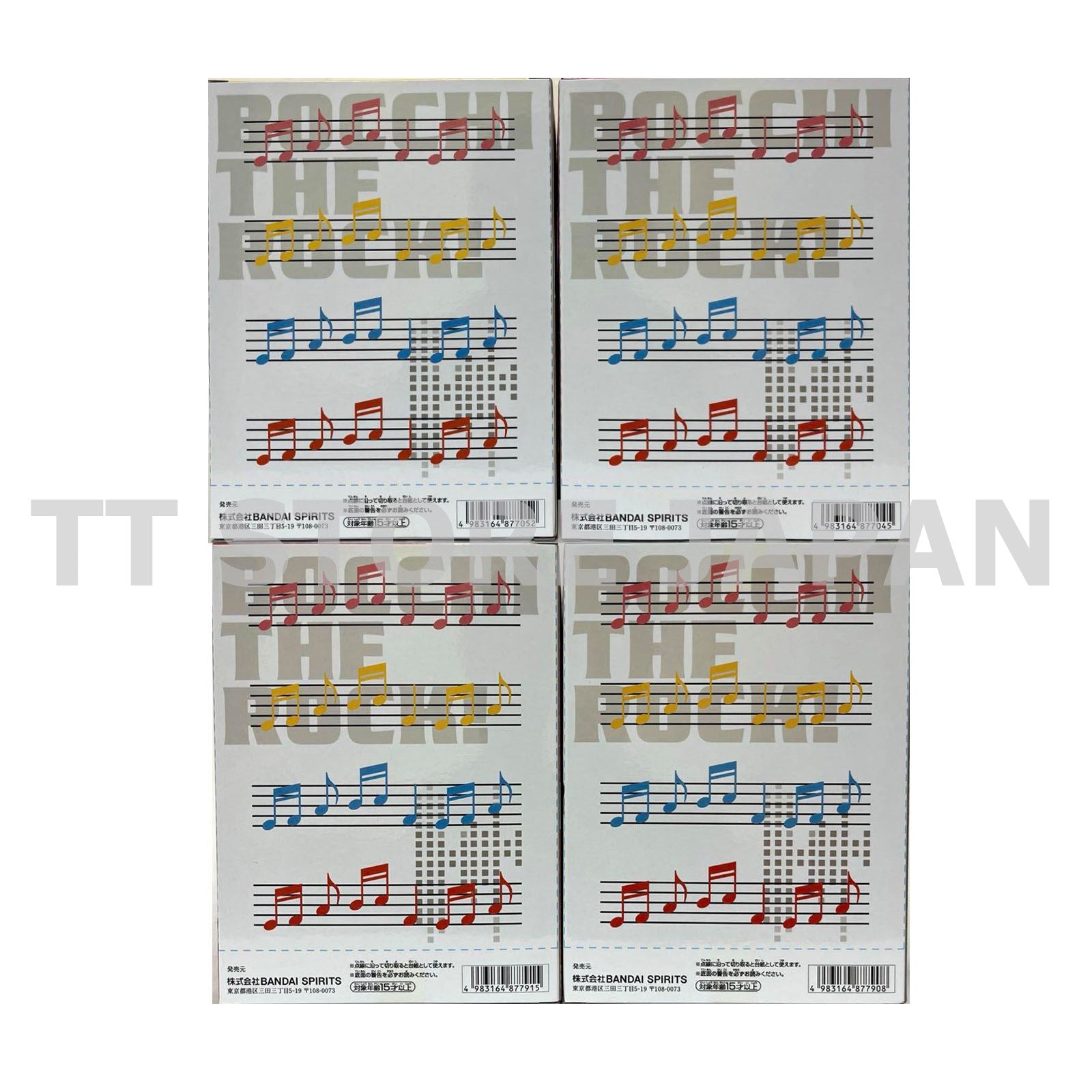 Bocchi the Rock Figure Hitori Goto Nijika Ijichi Ryo Yamada Ikuyo Kita Set vol.2