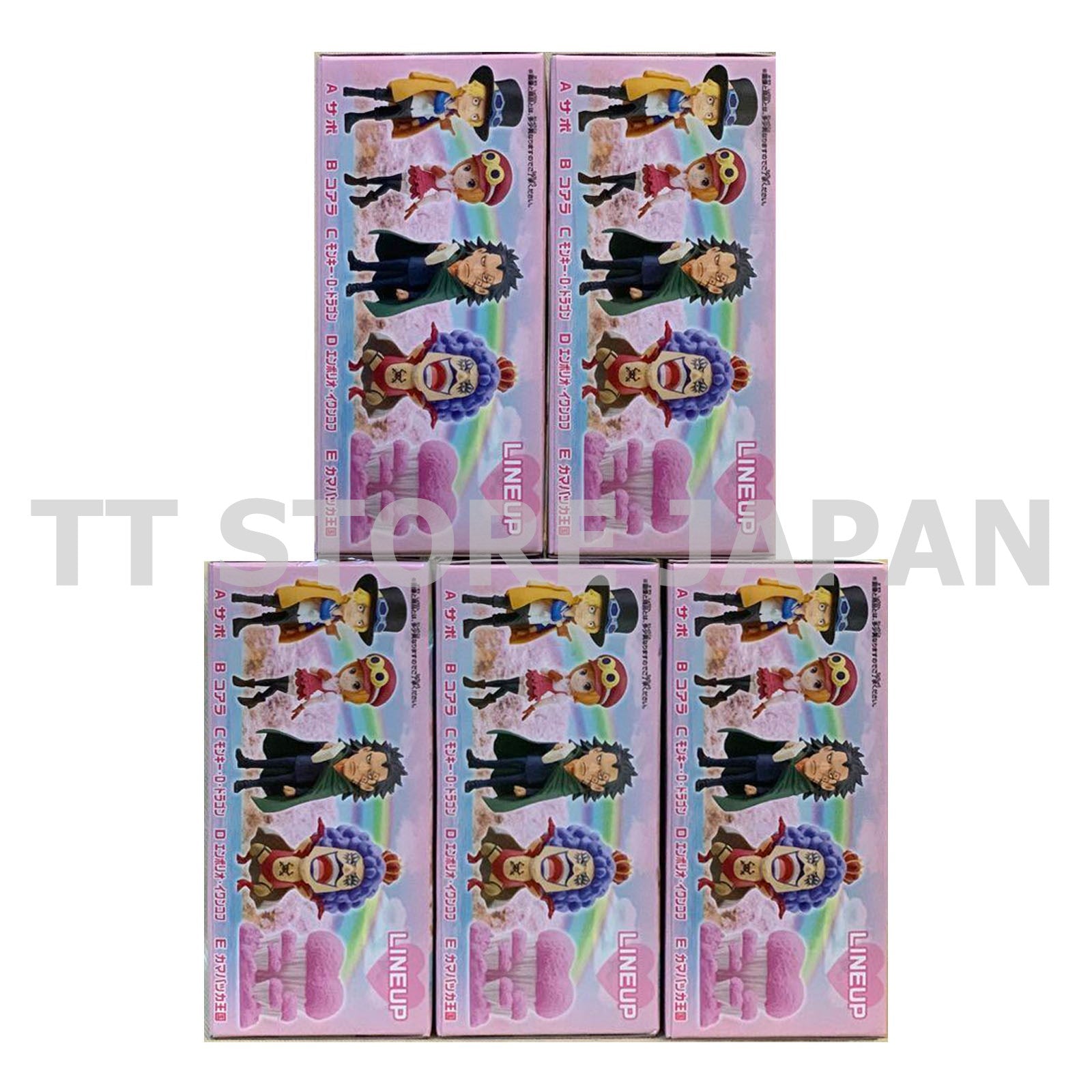 One Piece World Collectable Figure Kamabakka Kingdom Complete Set WCF Momoiro