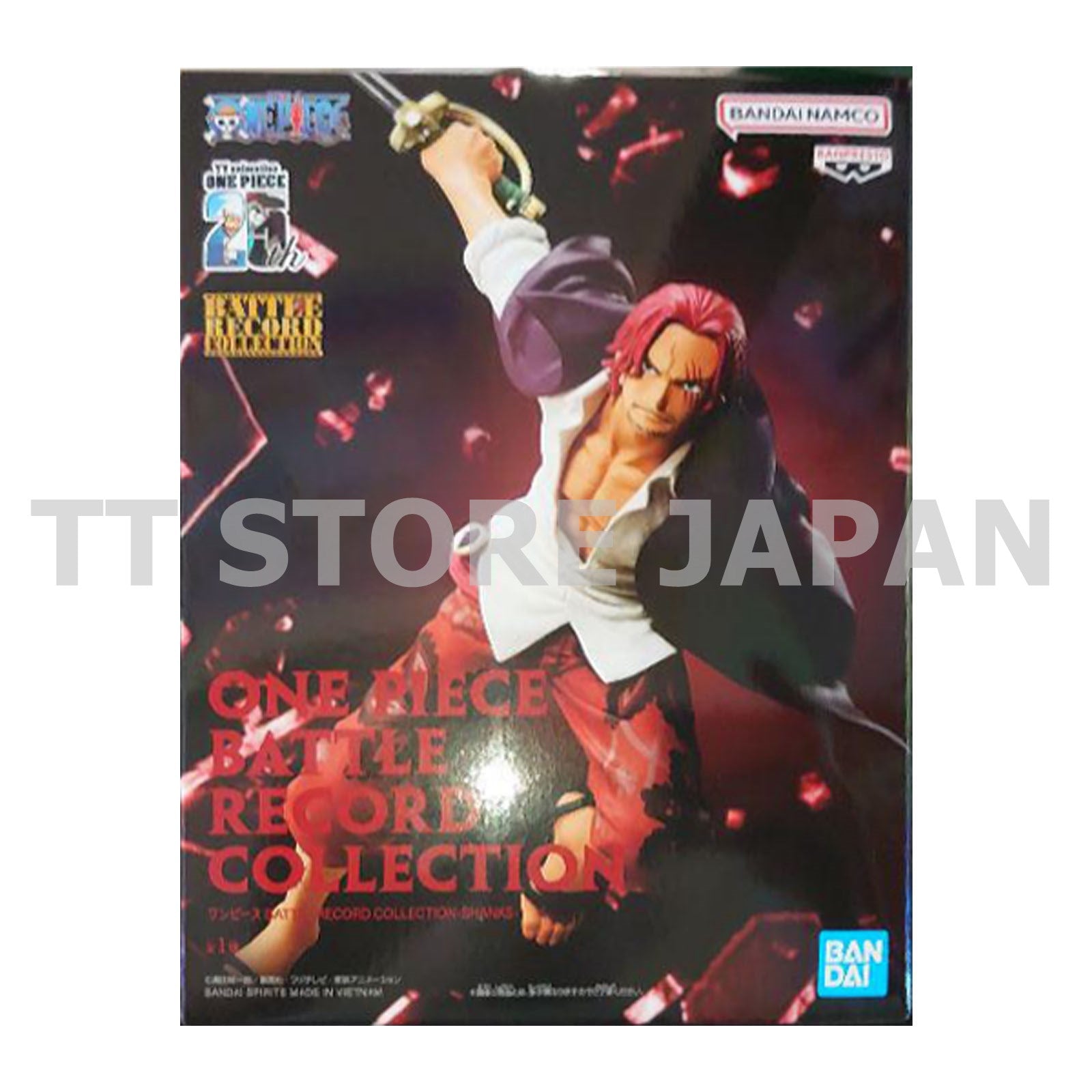 One Piece Shanks Figure Battle Record Collection Banpresto
