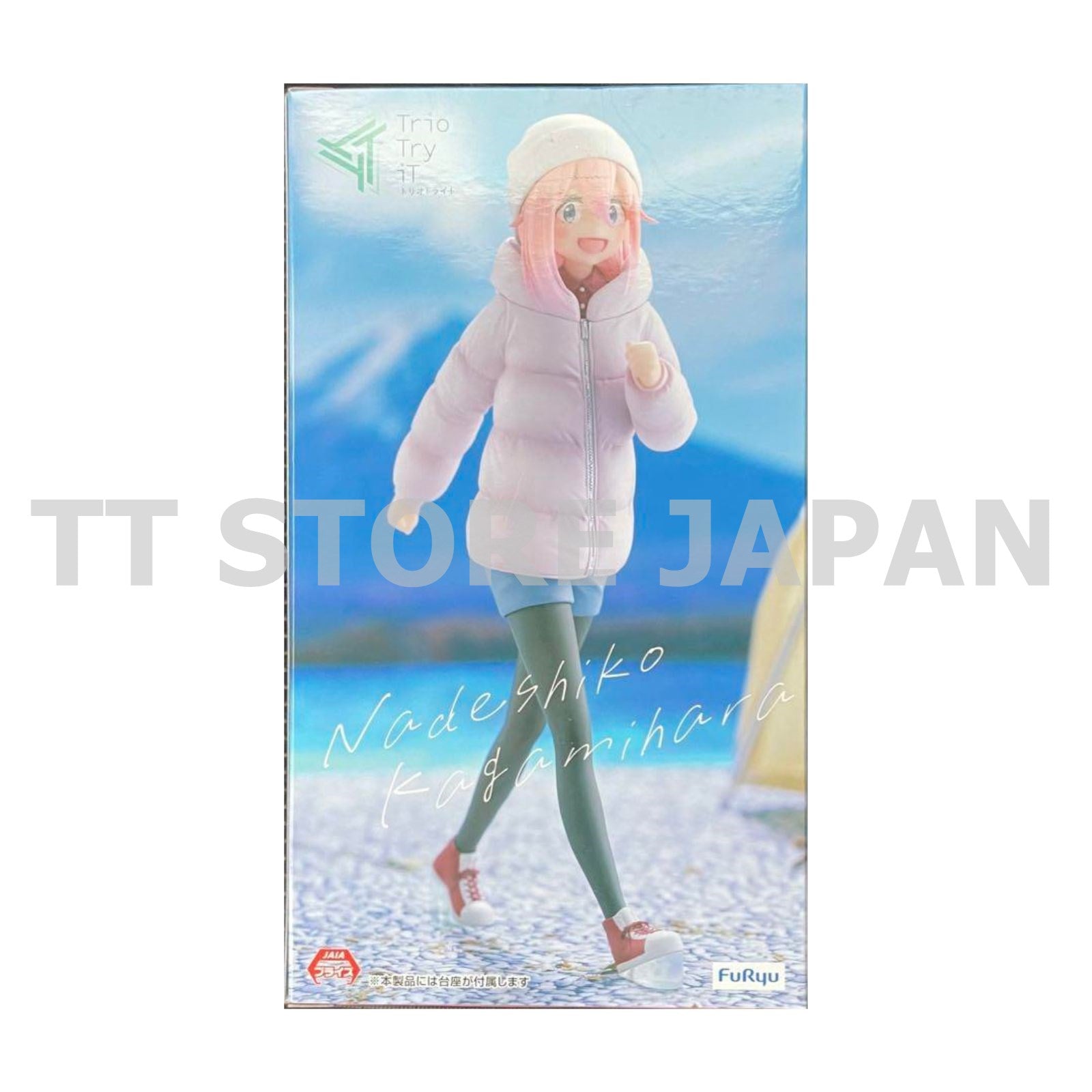 Laid Back Camp Nadeshiko Kagamihara Figure Trio Try iT FuRyu Yuru Camp