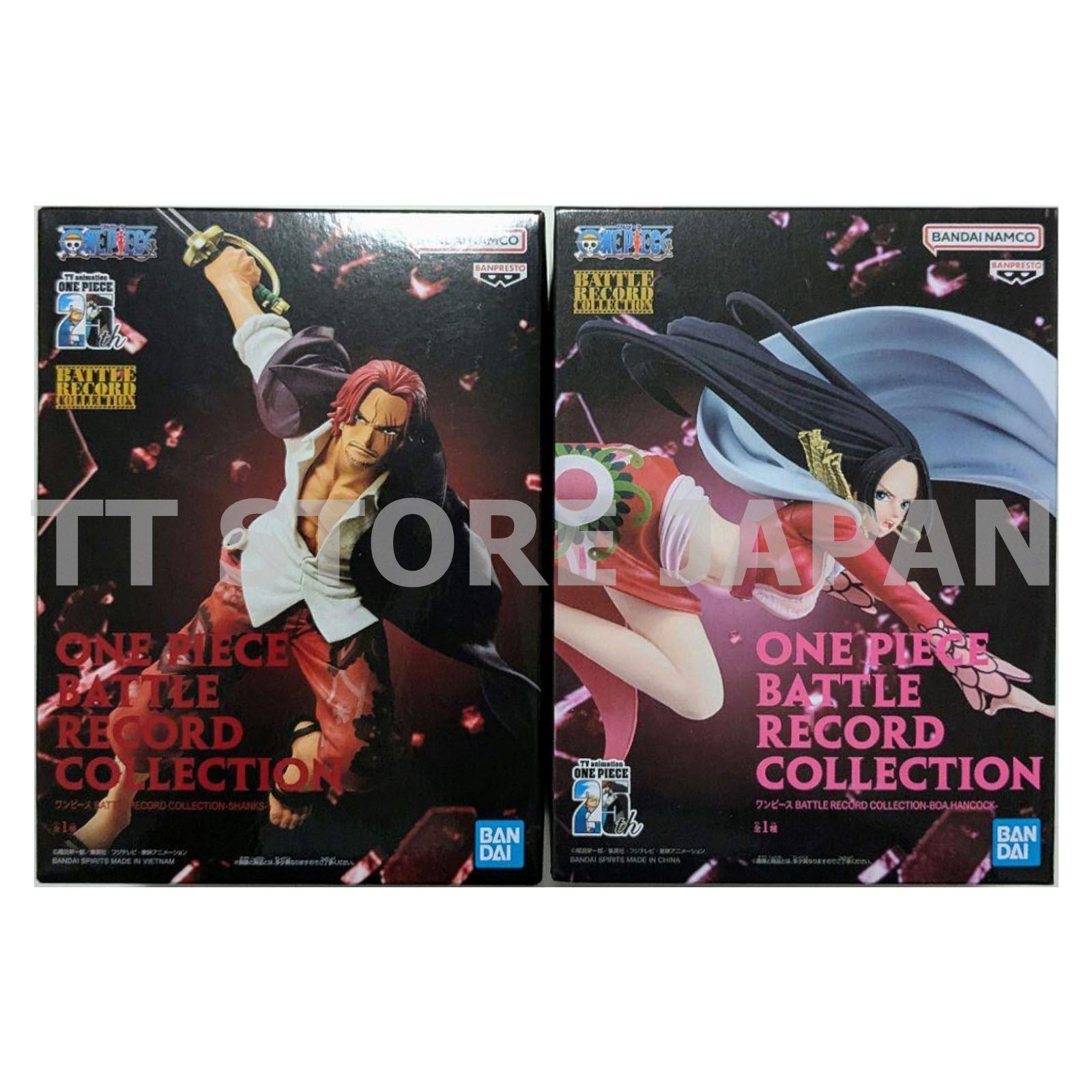 One Piece Figure Shanks Boa. Hancock Set Battle Record Collection