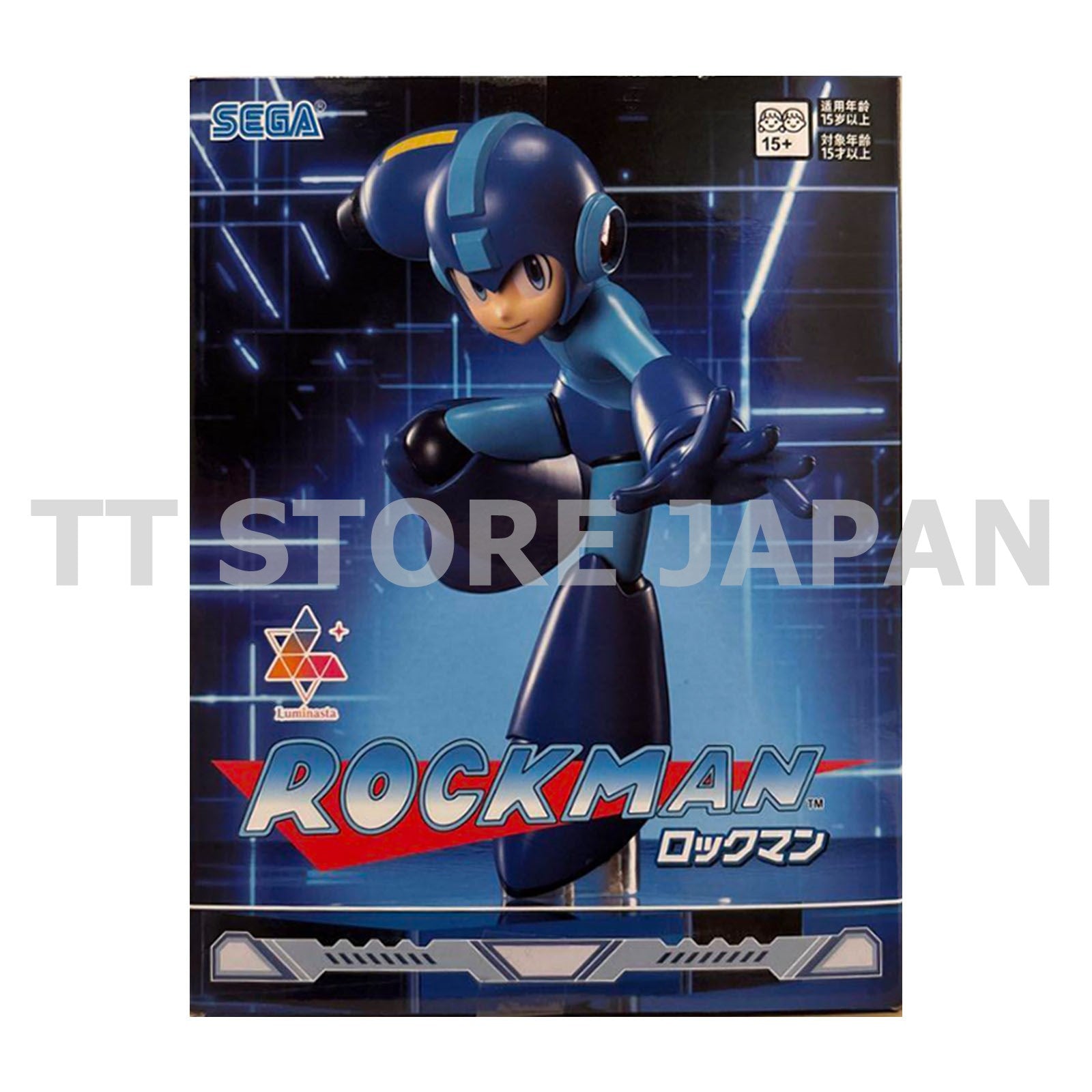Mega Man Figure Luminasta SEGA New Rockman Game