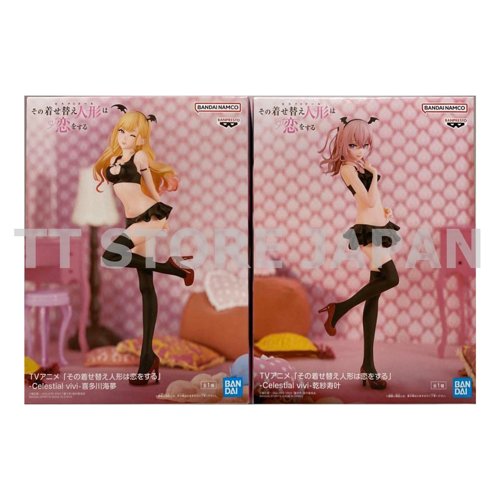 My Dress Up Darling Figure Marin Kitagawa Sajuna Inui Set Celestial vivi Devil