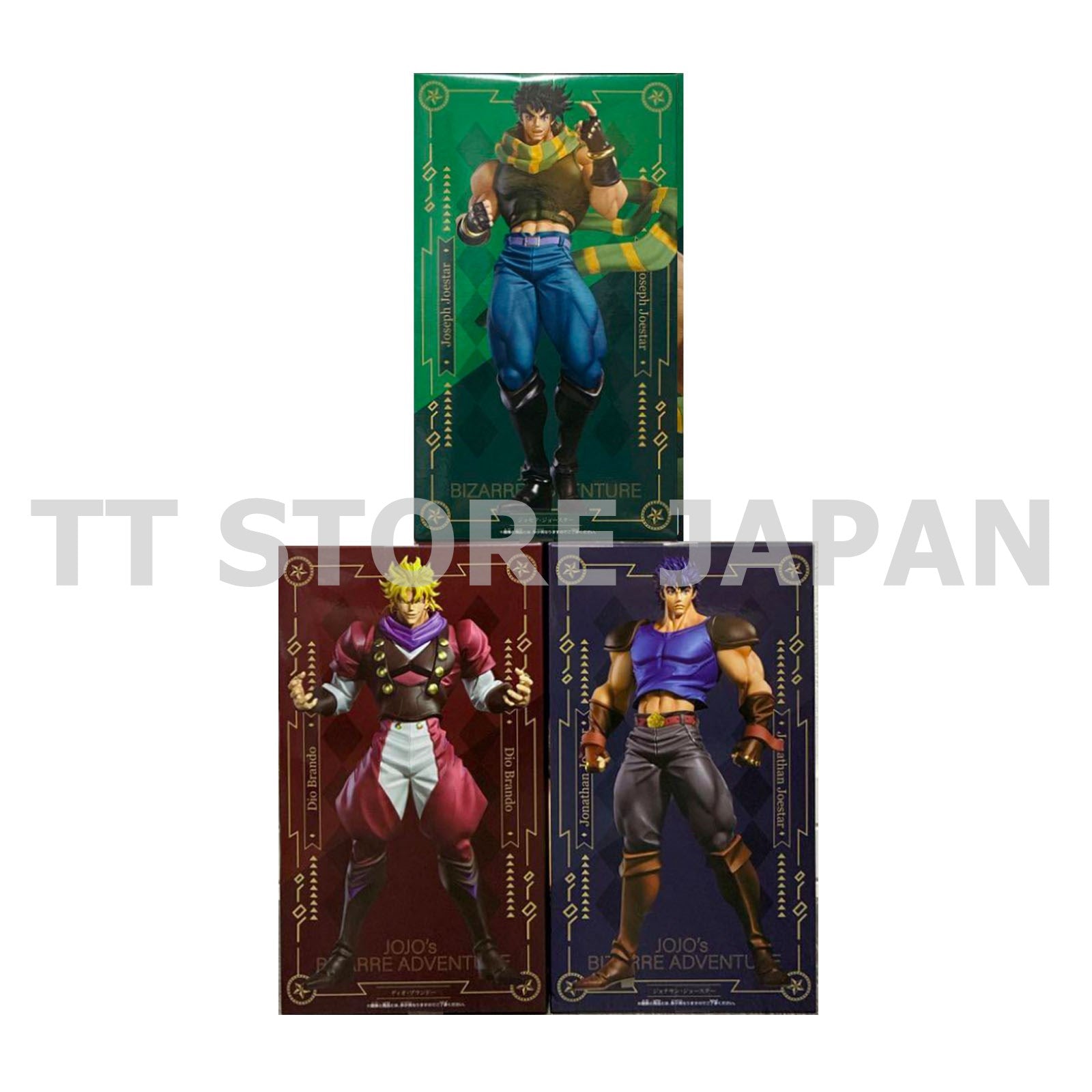 JoJo's Bizarre Adventure Phantom Blood Figure Jonathan Joseph Joestar Dio Set