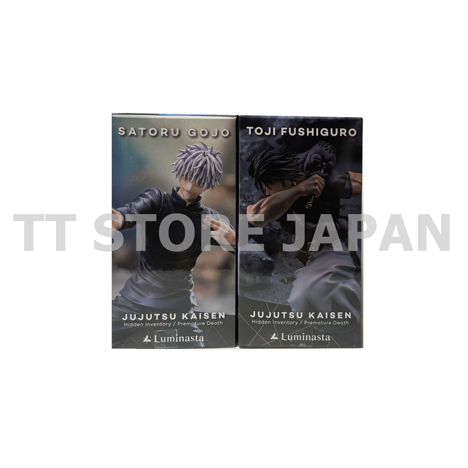 Jujutsu Kaisen Figure Satoru Gojo Toji Fushiguro Set Luminasta Kaigyoku