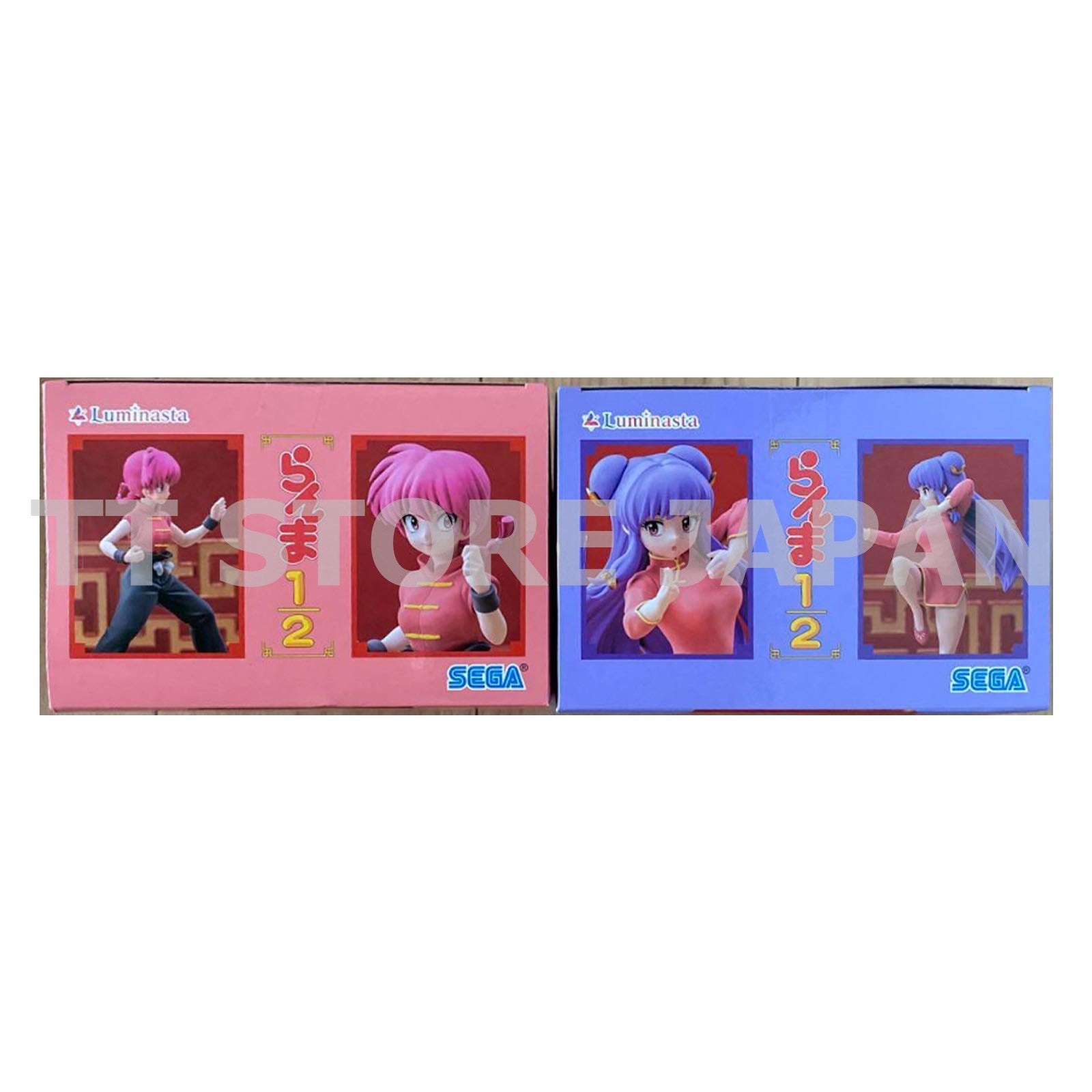 Ranma 1/2 Figure Ranma Shampoo Set Luminasta SEGA New