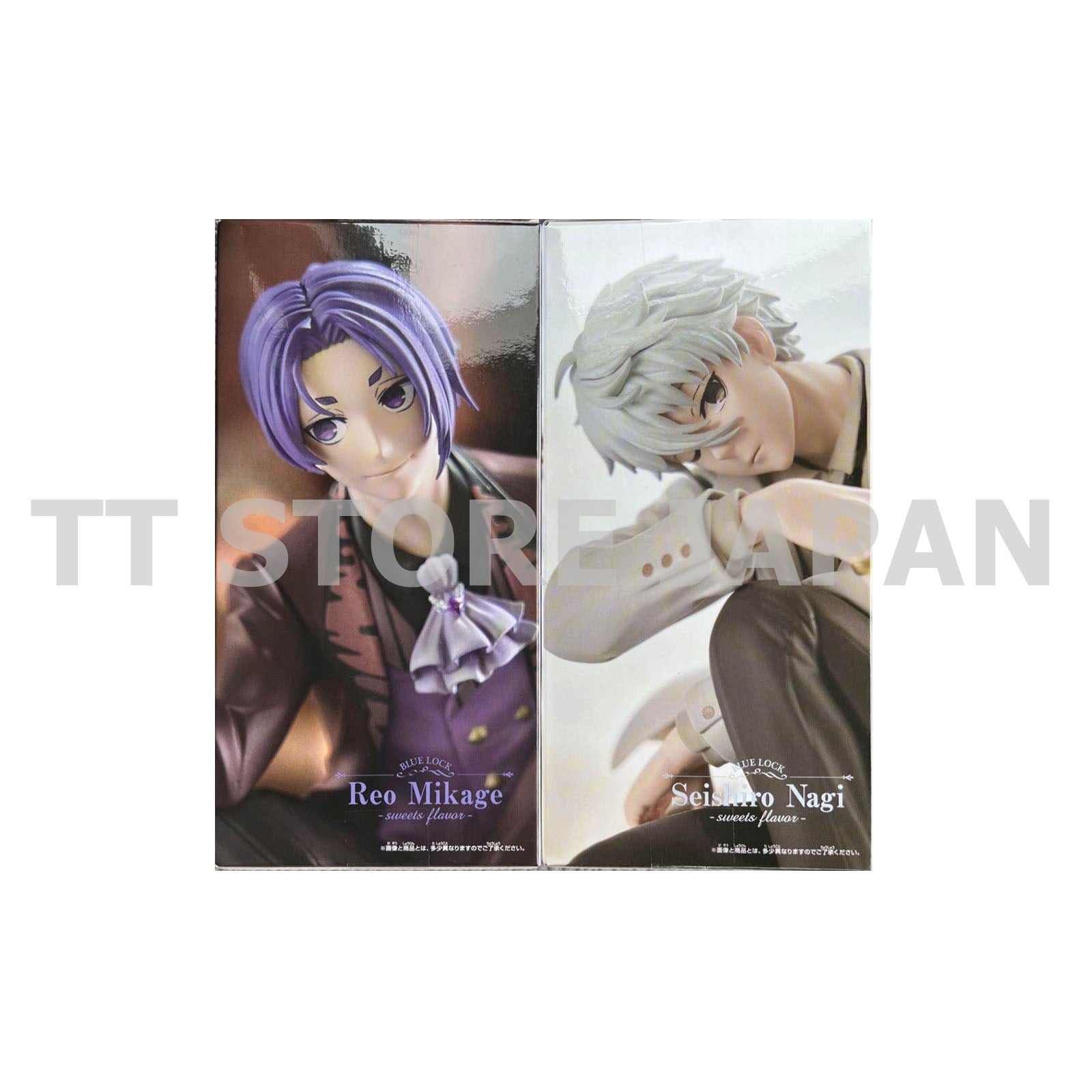 BLUE LOCK Figure Seishiro Nagi Reo Mikage Set sweets flavor New Japan