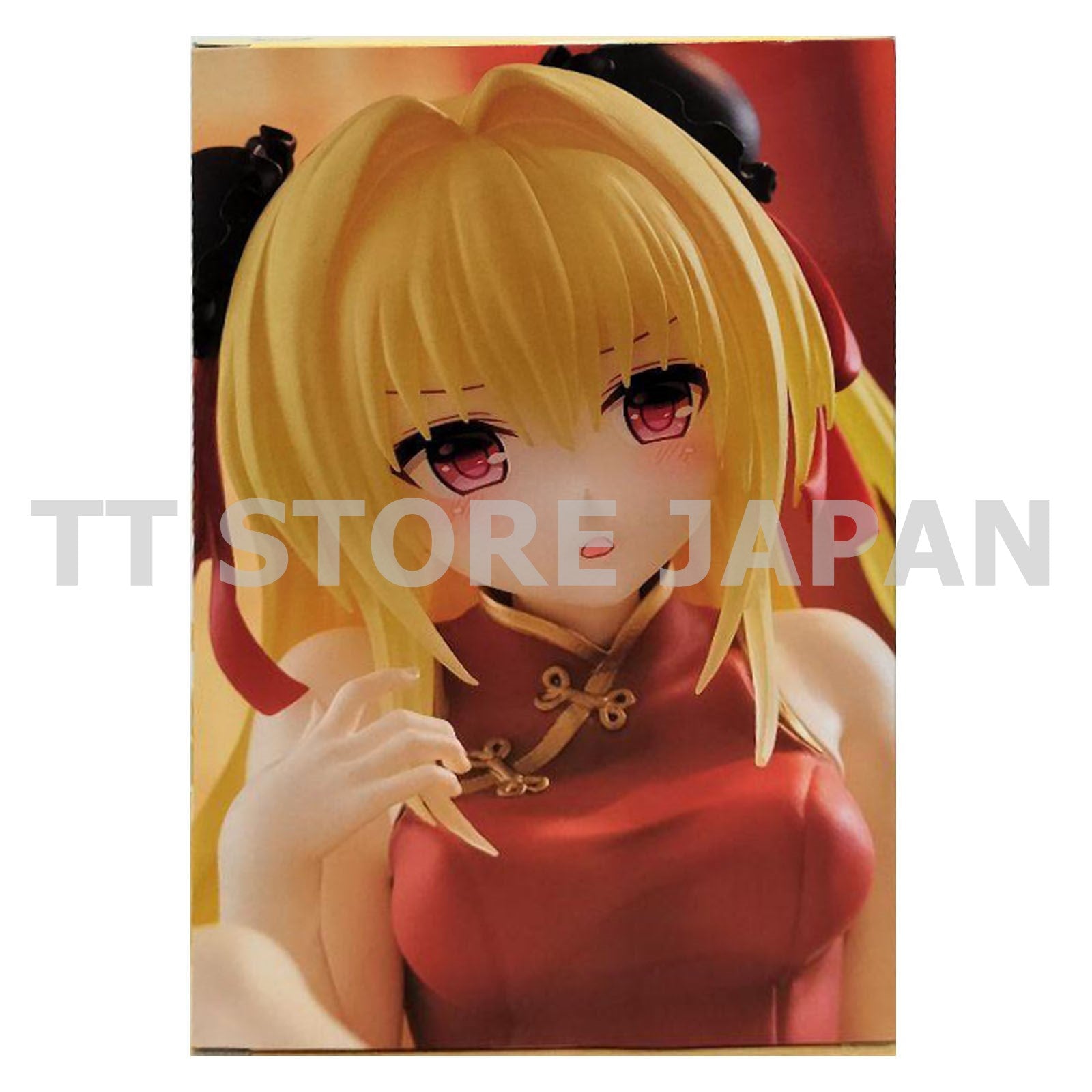 To Love Ru Darkness Figure Desktop Cute New Japan Golden Chinadress Mandarin