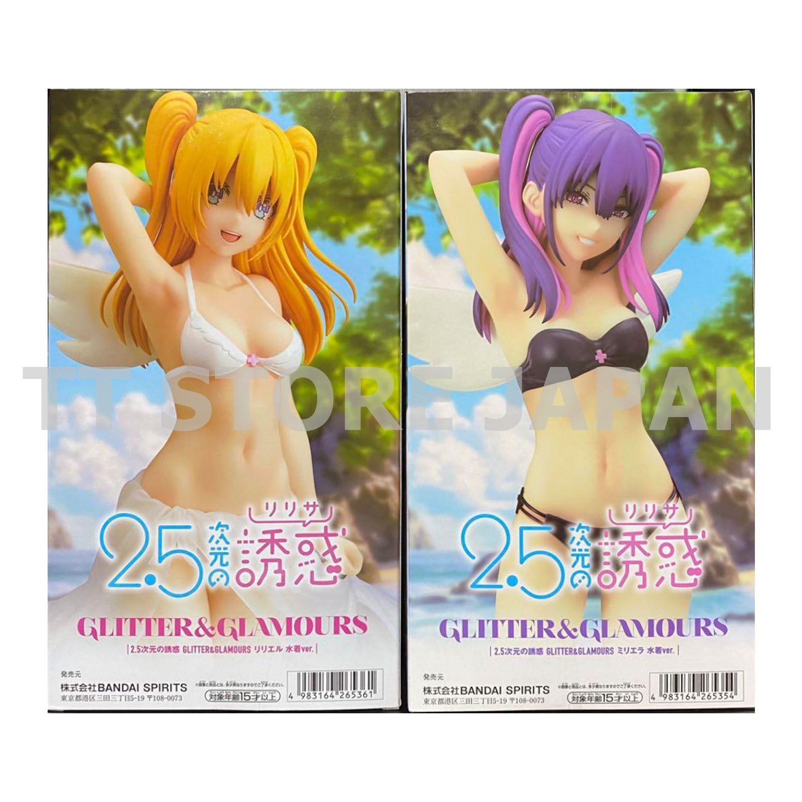 2.5 Dimensional Seduction Figure Liliel Miriella Set GLITTER & GLAMOURS Bikini