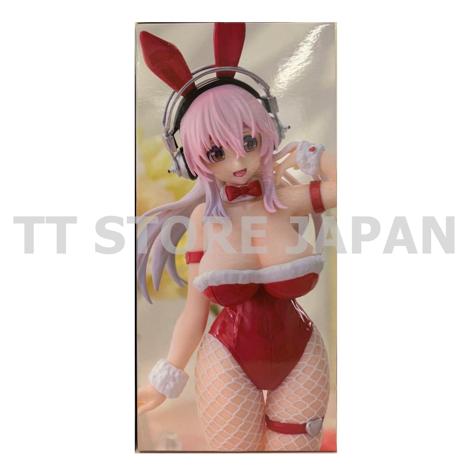 Super Sonico Figure BiCute Bunnies Red ver. New Japan