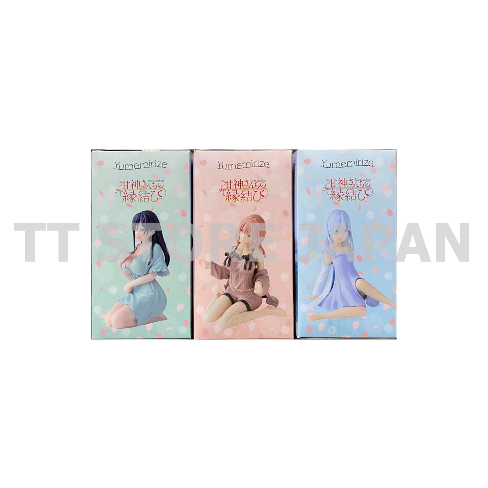 Tying the Knot with an Amagami Sister Figure Yae Yuna Asah Set Yumemirize Japan