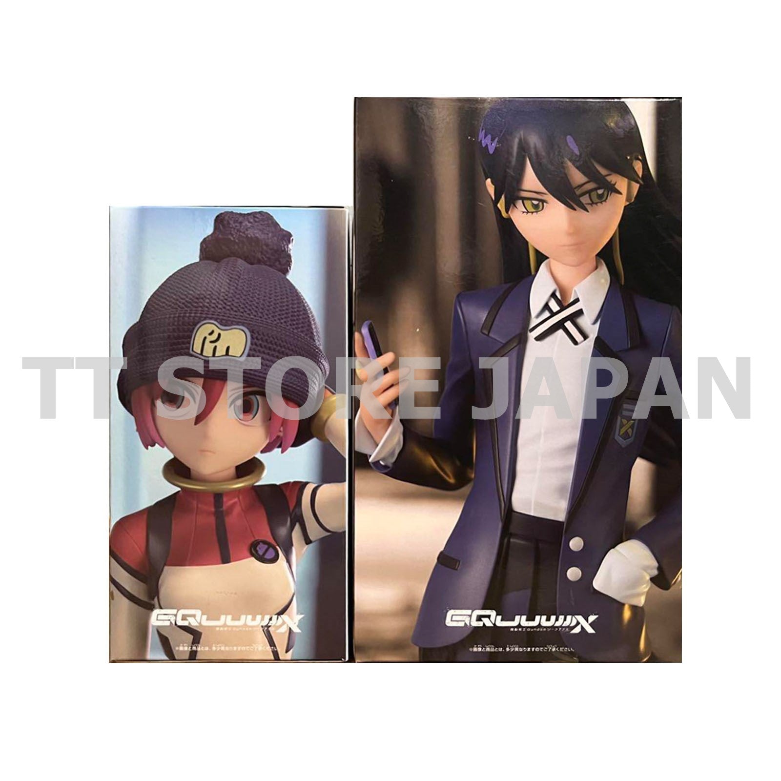 Mobile Suit Gundam GQuuuuuuX Figure Amate Yuzuriha Pilot Suit Ver. Nyaan Set New