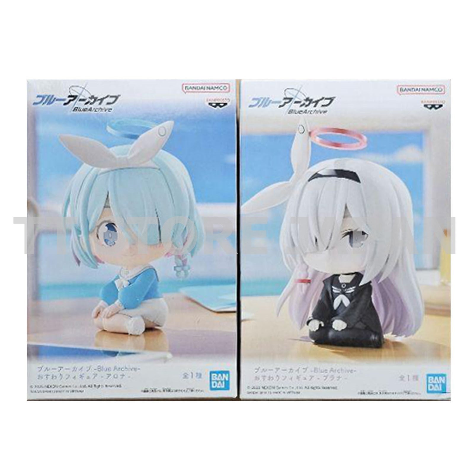 Blue Archive Figure Arona Plana Set Osuwari Sitting Figure Banpresto New Japan