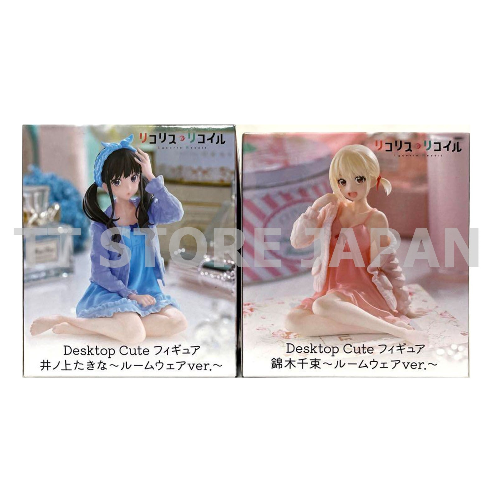 Lycoris Recoil Figure Chisato Nishikigi Takina Inoue Set Desktop Cute Roomwear