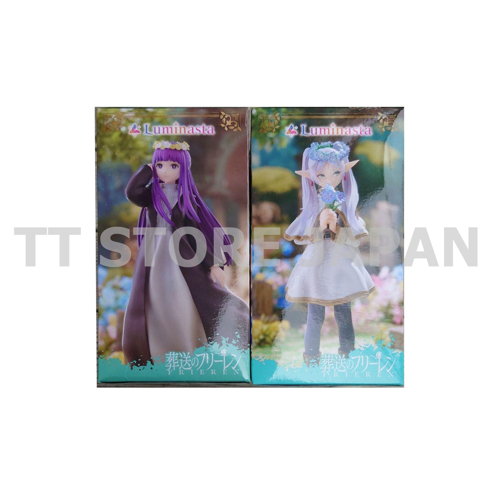 Frieren Beyond Journey's End Figure Frieren Fern Set Luminasta Flower Garden New