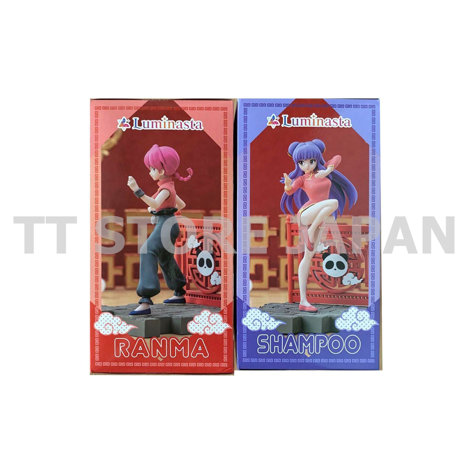 Ranma 1/2 Figure Ranma Shampoo Set Luminasta SEGA New